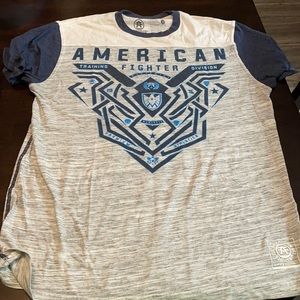 Large American fighter shirt